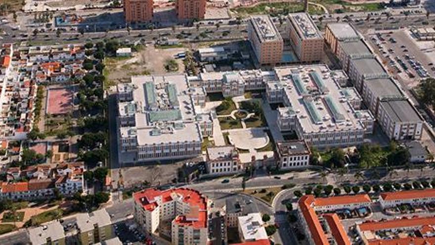 Panorámica aérea del conjunto de Tabacalera.