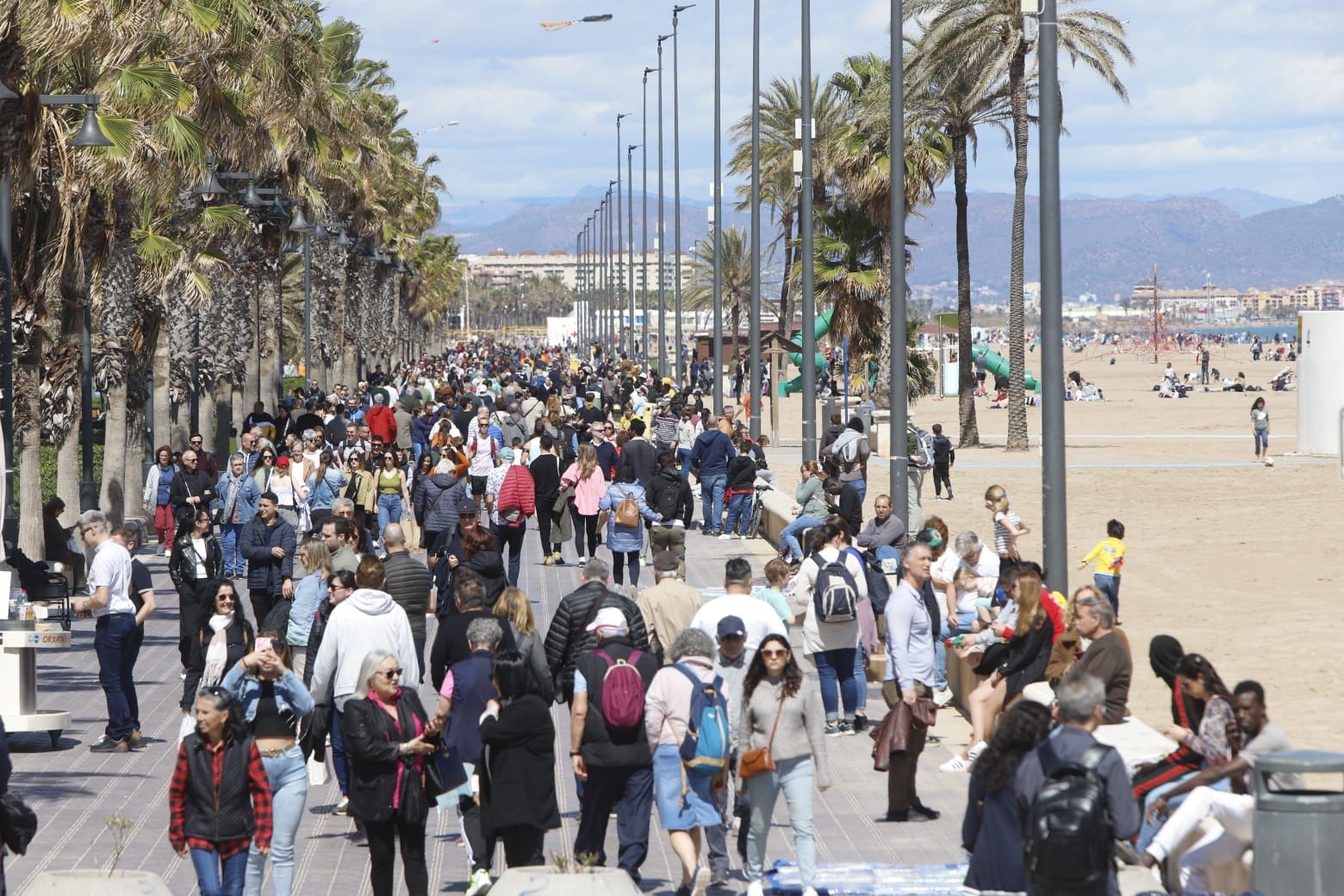 Llenazo en València durante el Sábado Santo