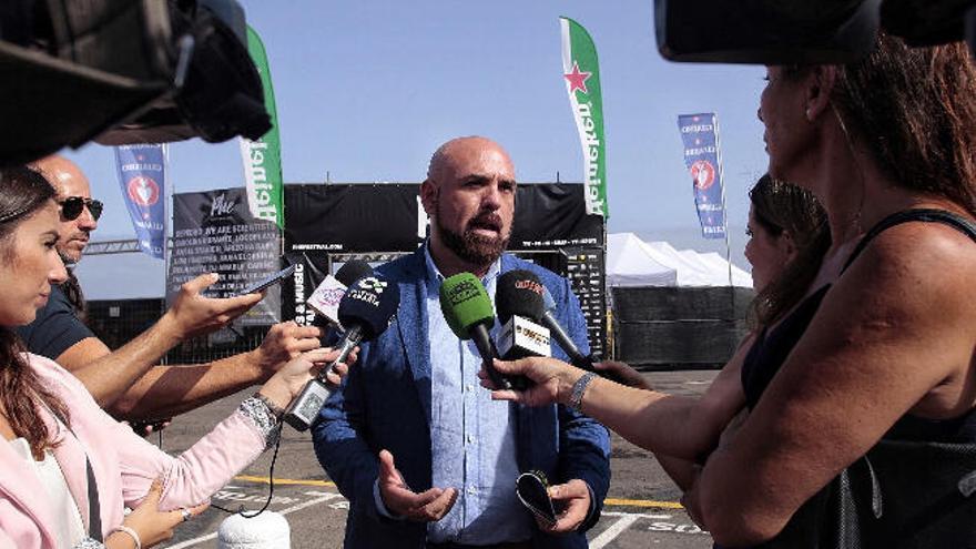 Marco González, alcalde de Puerto de la Cruz.