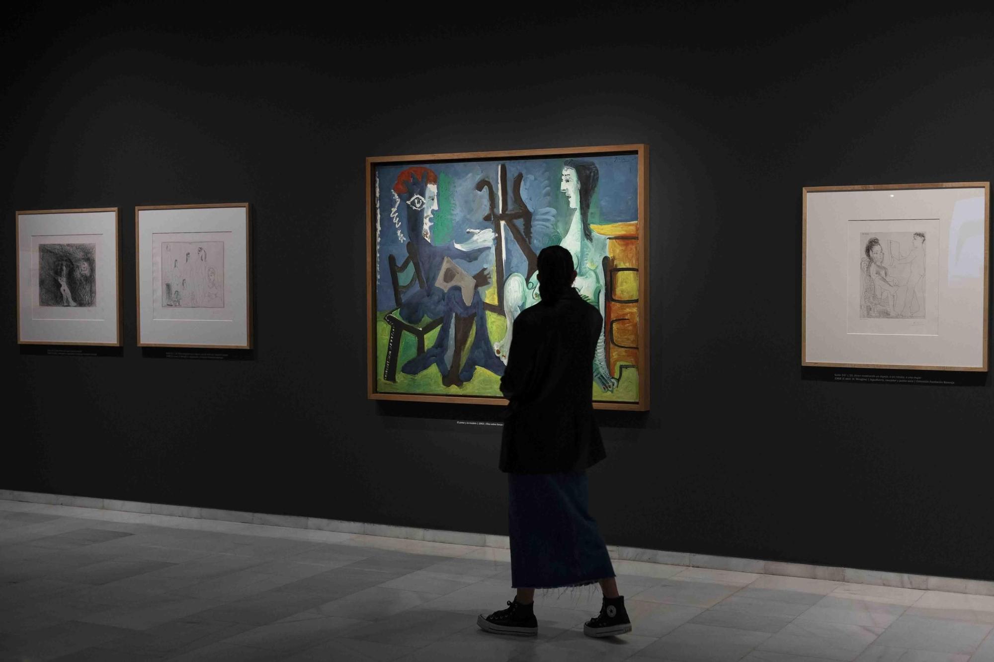 Picasso y la modelo