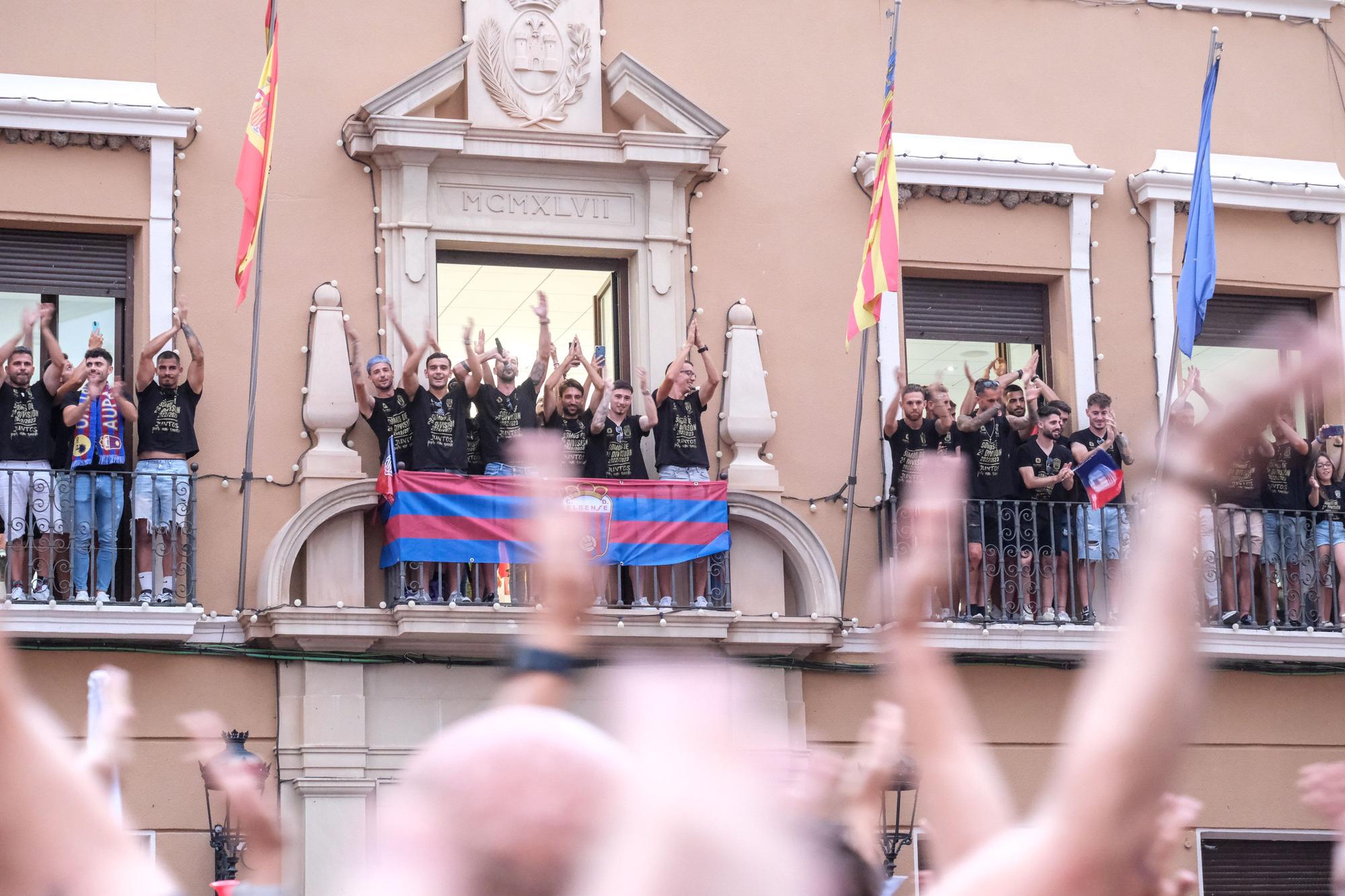 La fiesta del ascenso del Eldense