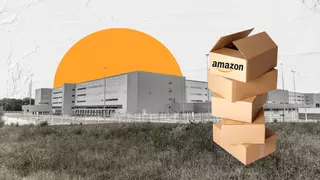 Los beneficios d'Amazon dispárense cerca d'un 50 por cientu nel primer semestre del añu