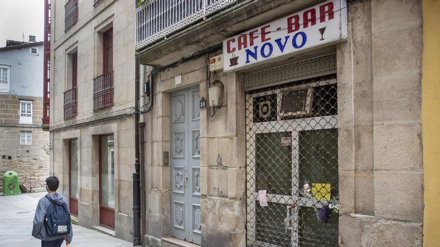 El bar en el que ocurrió el crimen // Carlos Peteiro
