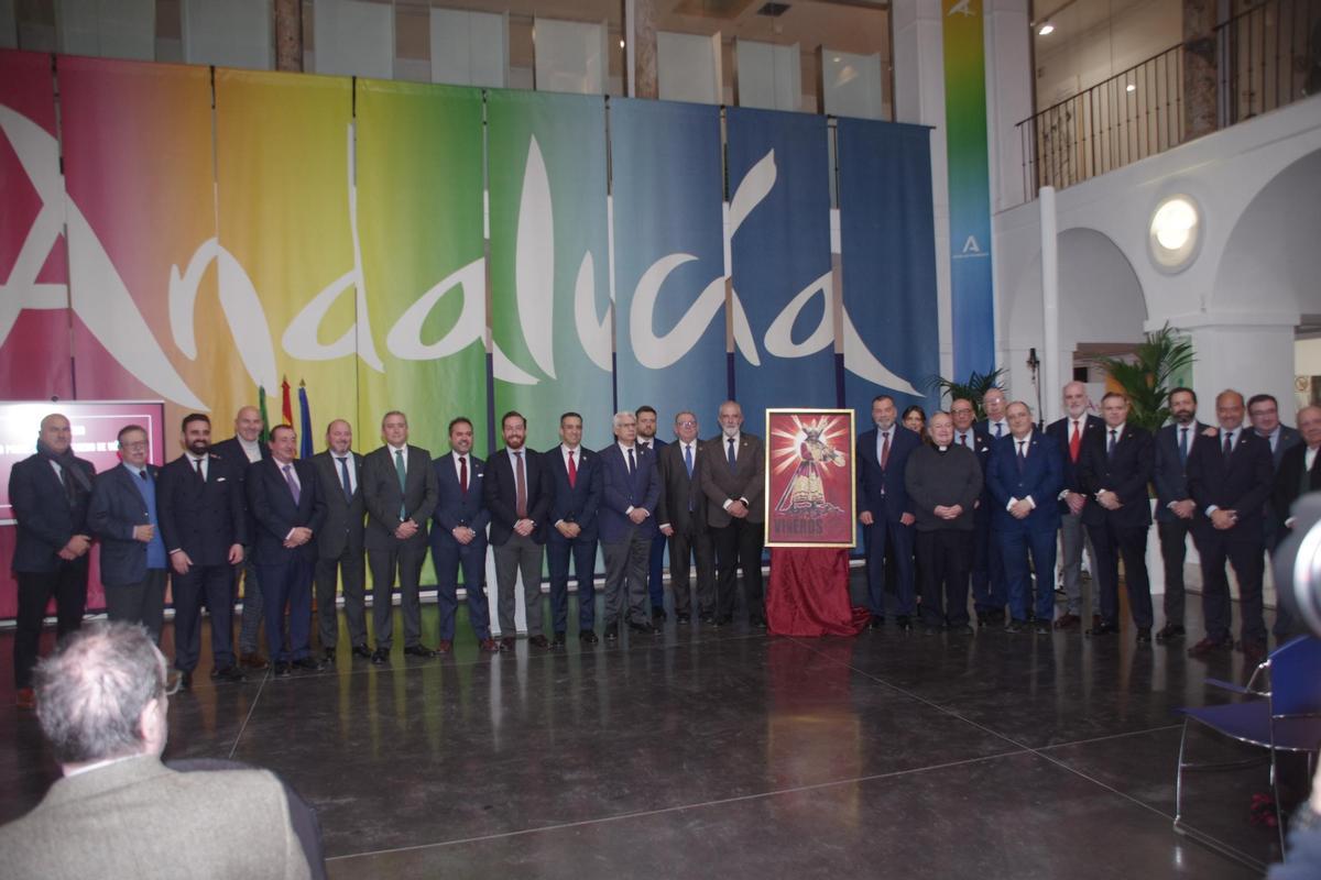 Presentación del cartel del L Aniversario de la Bendición del Señor de Viñeros.