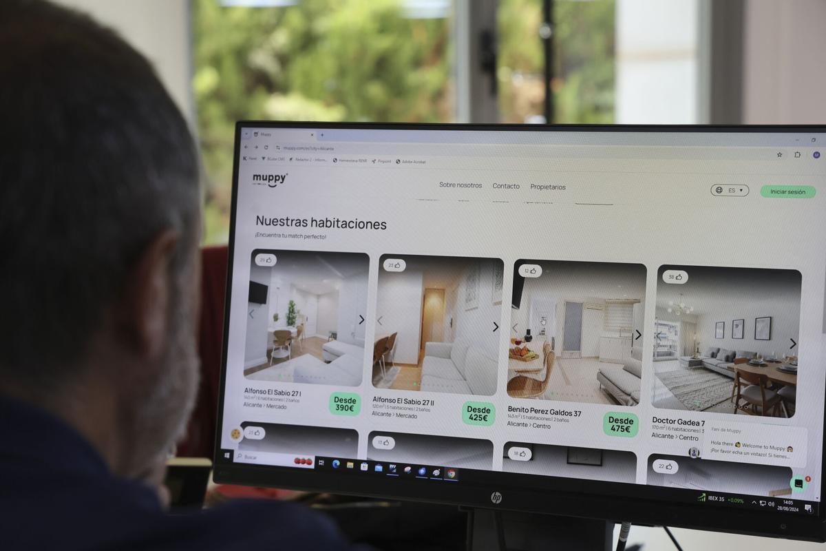 ALICANTE. ALQUILER DE HABITACIONES PÁGINAS PARA BUSCAR ALQUITER HABITACIÓN ALQUILAR