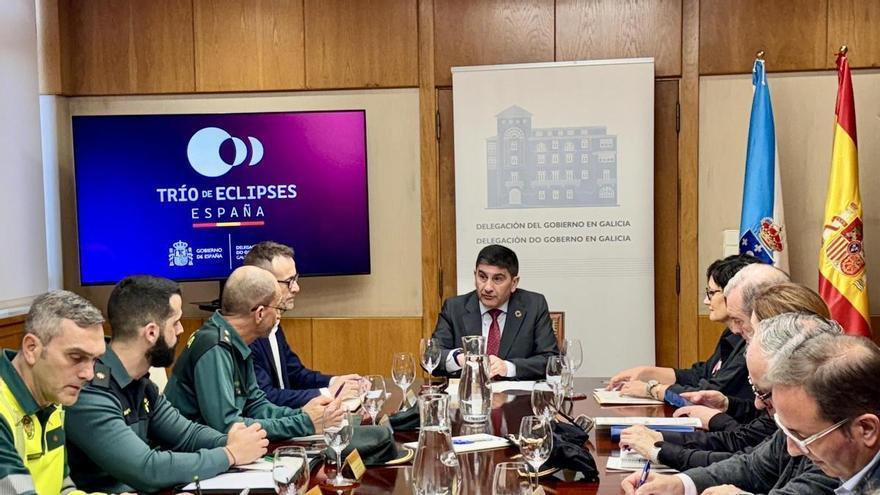 Galicia será destino de "buena parte" de los 10 millones de viajes previstos para ver el eclipse del 12 de agosto: el Gobierno prepara su estrategia de seguridad