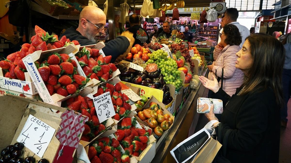 Una imagen del mercado de Atarazanas, en Málaga capital.