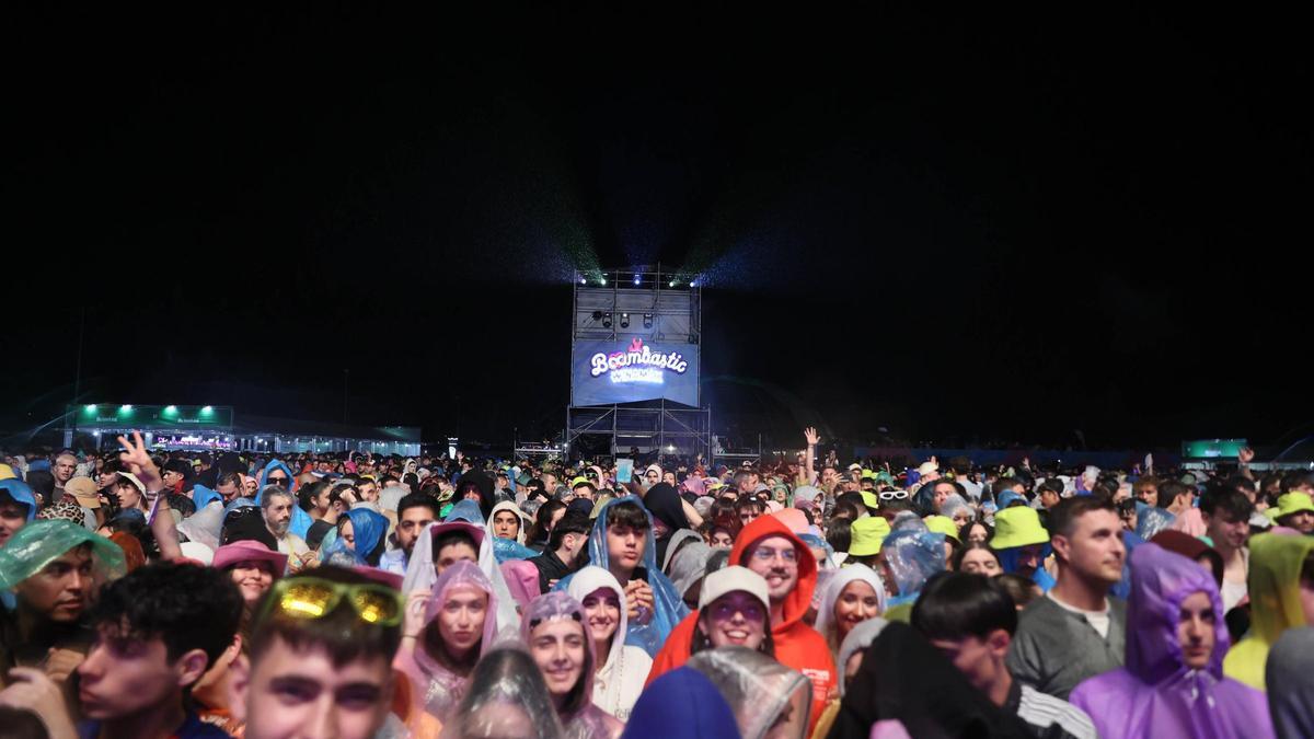 Público en un concierto del Boombastic