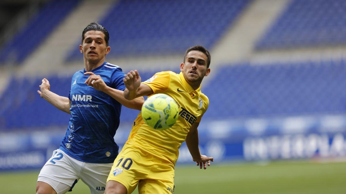 Las imágenes del Real Oviedo - Málaga CF