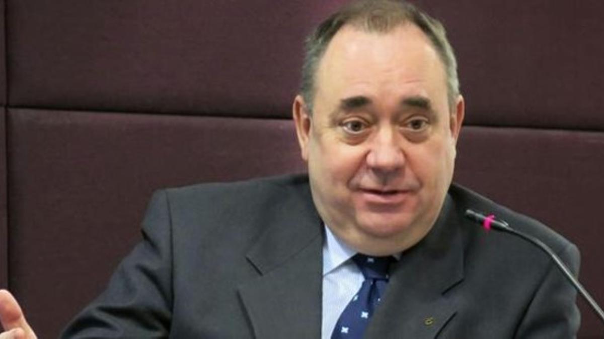 Salmond interviene en la sede de la Asociación de la Prensa Extranjera, en Londres, el pasado día 16.