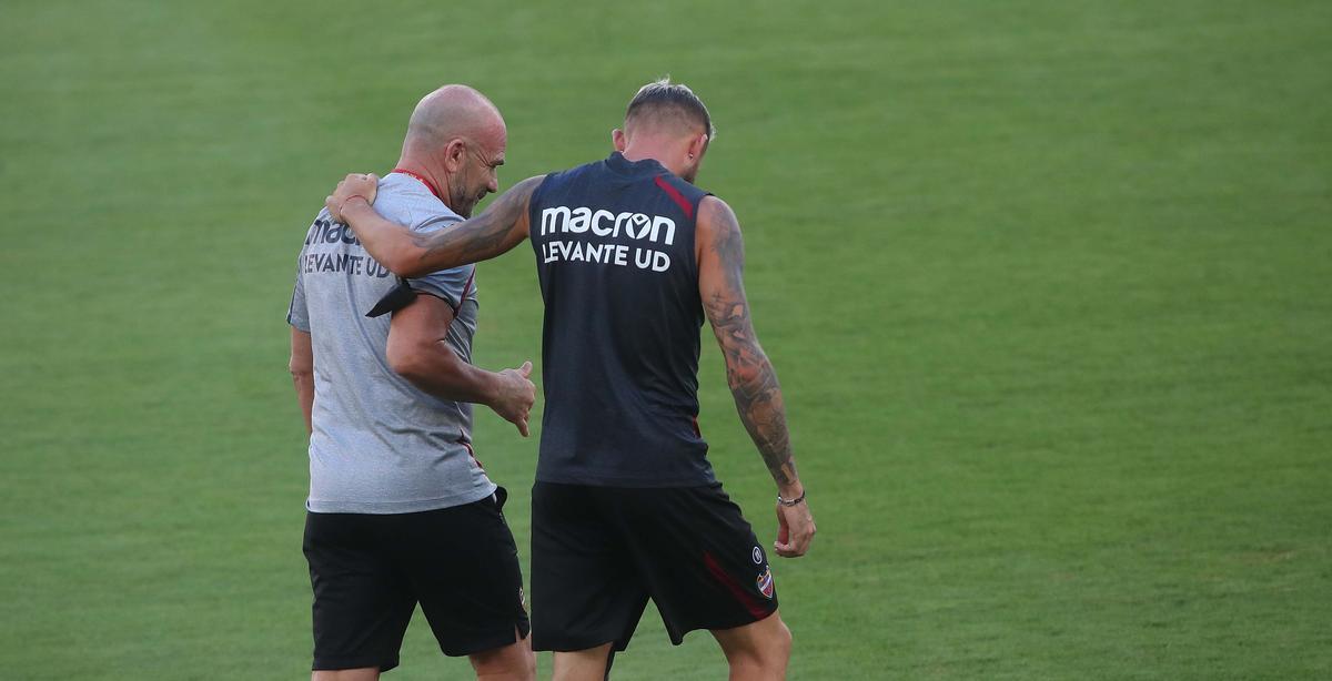 Así ha sido el entrenamiento de hoy del Levante UD