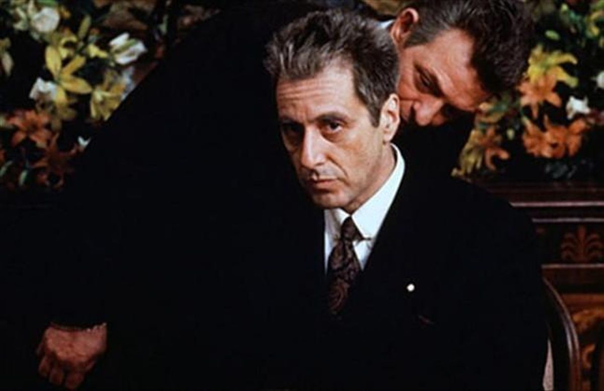 Al Pacino en una escena de la tercera part d’’El padrí’. Al Pacino en una escena de la tercera part d’’El padrí’.
