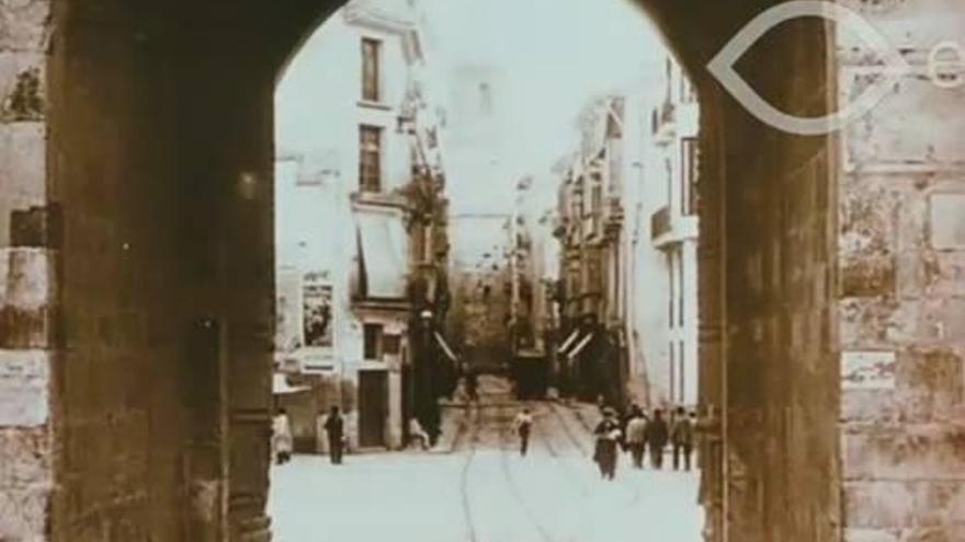 El acceso por torres de Serranos