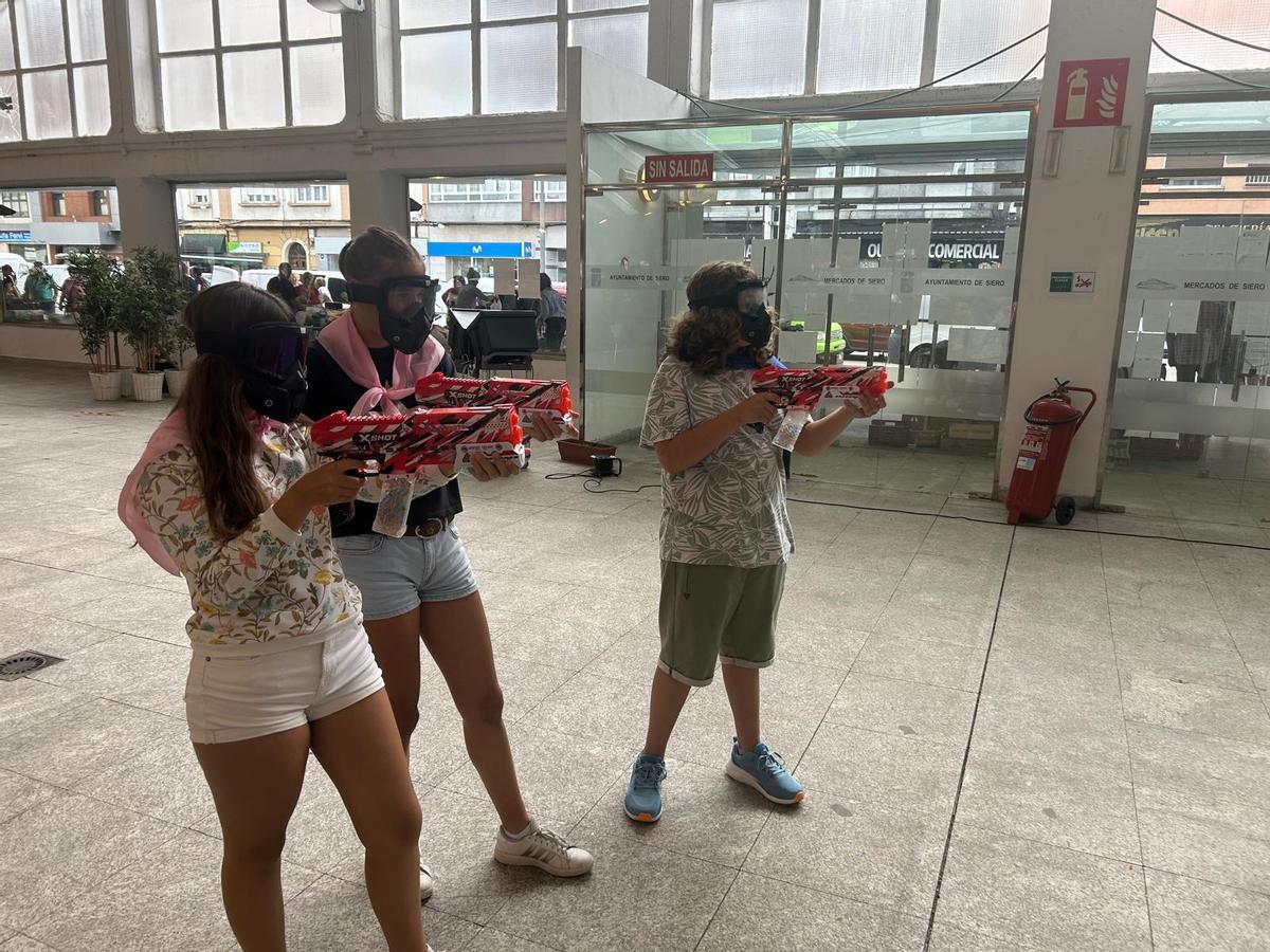 EN IMÁGENES: Campamento tecnológico en Pola de Siero