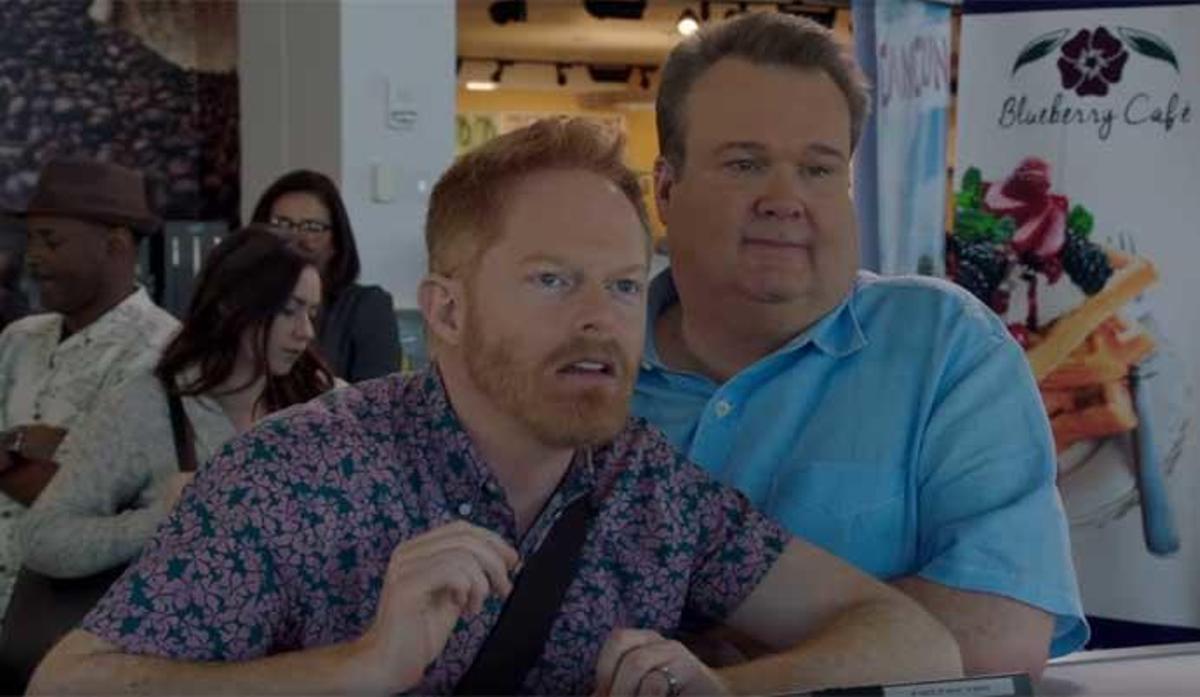 Los personajes de Cam y Mitch en 'Modern Family'.