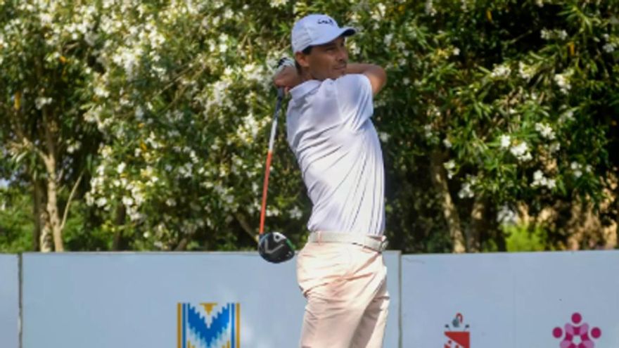 Rafa Nadal roza el top-10 en el campeonato de Baleares de Profesionales de golf