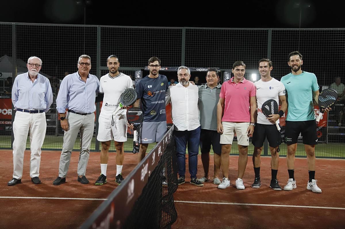 Final masculina de los Internacionales de Pádel de Córdoba