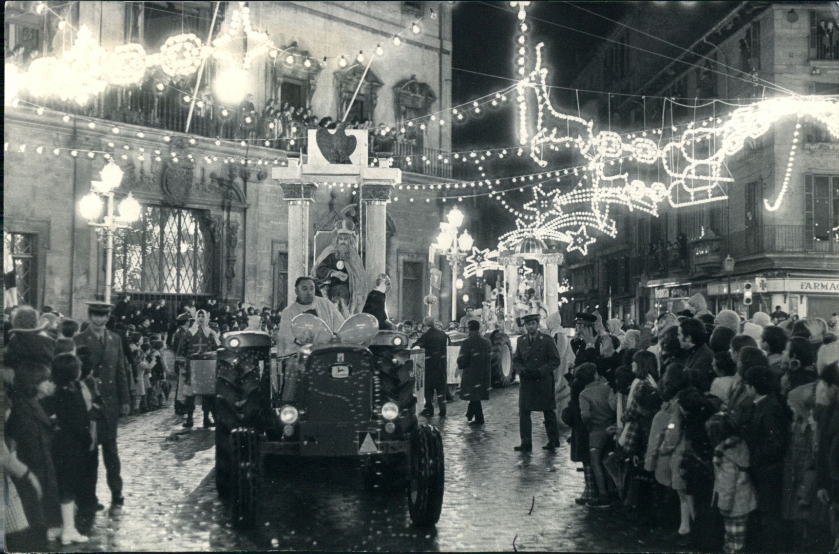 Blick ins Mallorca-Archiv: So sah die Weihnachtsbeleuchtung von Palma früher aus