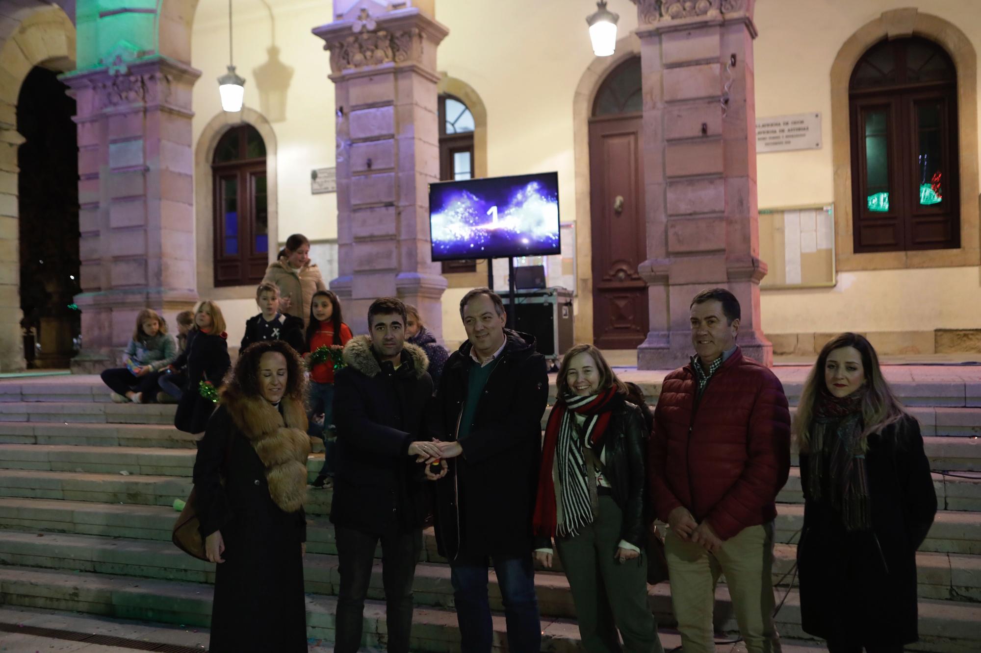 Encendido de luces en Villaviciosa