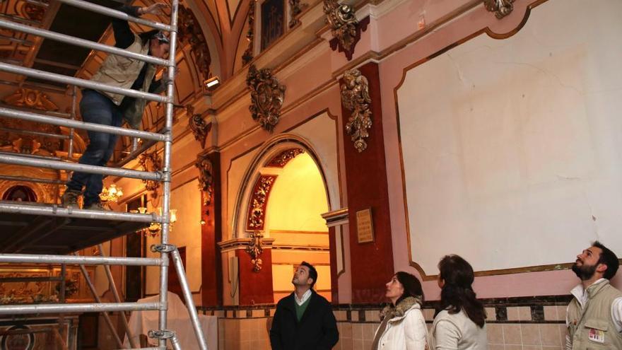 Onda comienza los trabajos de restauración en la ermita del Salvador