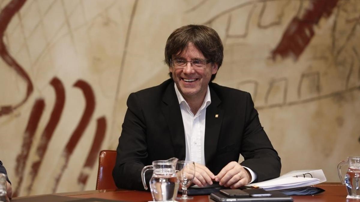 El president de la Generalitat, Carles Puigdemont.