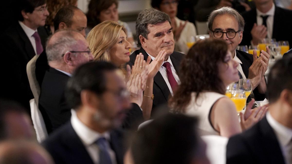 José Luis Escrivá y Yolanda Díaz. FOTO JOSÉ LUIS ROCA