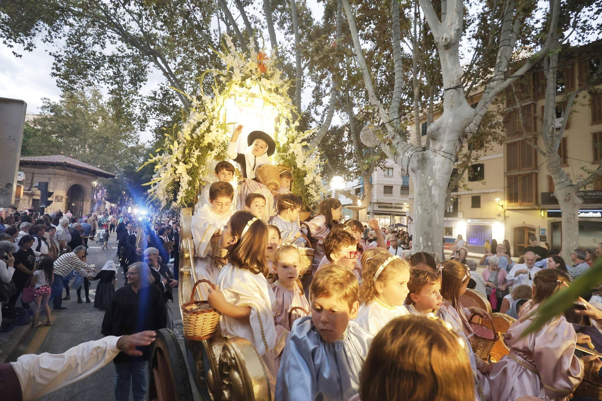 Desfile del Carro Triunfal de santa Catalina Tomàs