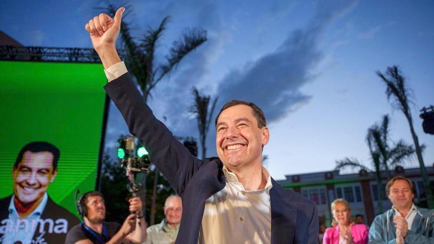 El PP de Juanma Moreno lograría la mayoría absoluta en Andalucía según los sondeos