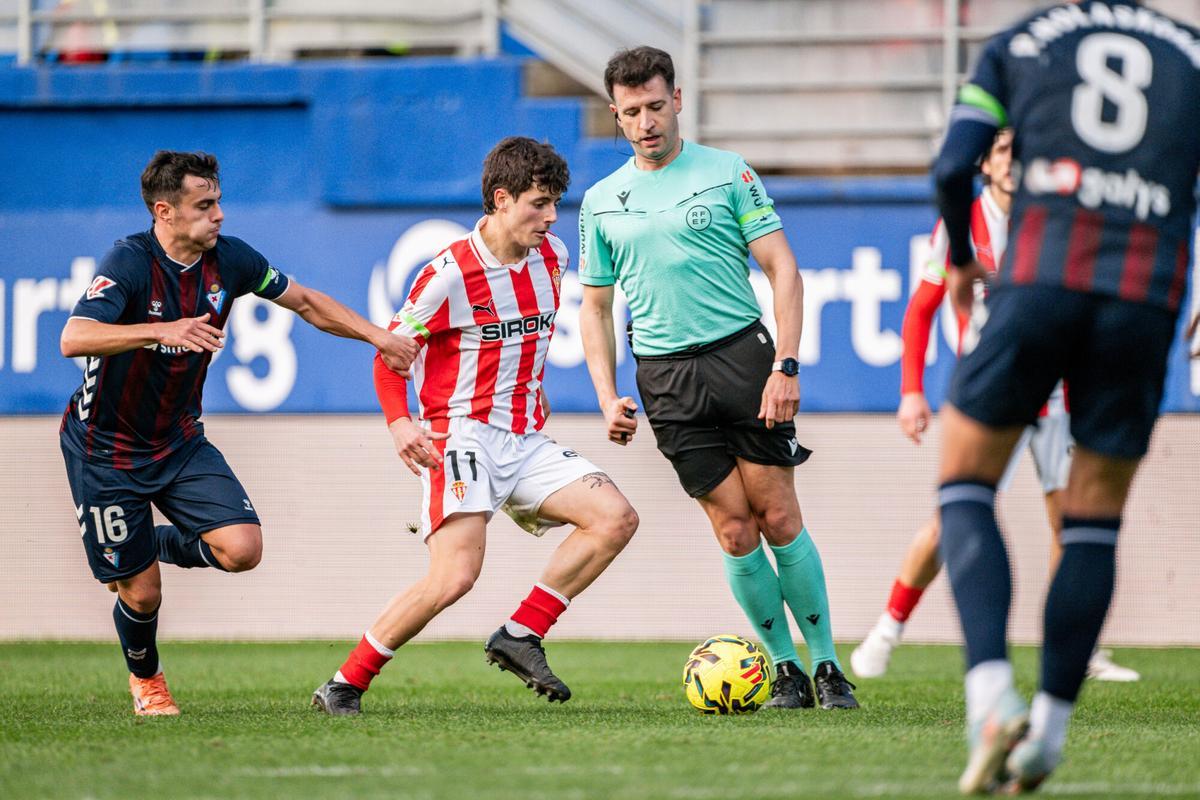 Eibar - Sporting, en imágenes