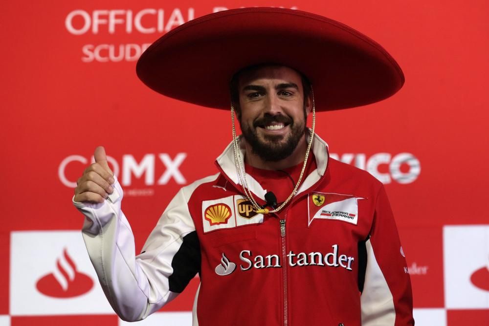 Ferrari Formula One driver Fernando Alonso of ...
