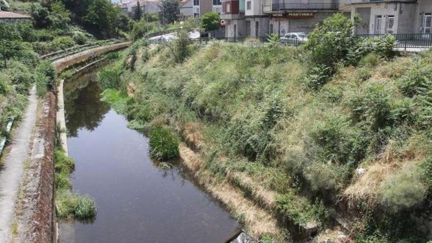 Río Barbaña en el que fue avistado supuestamente el animal por un viandante.  // Iñaki Osorio