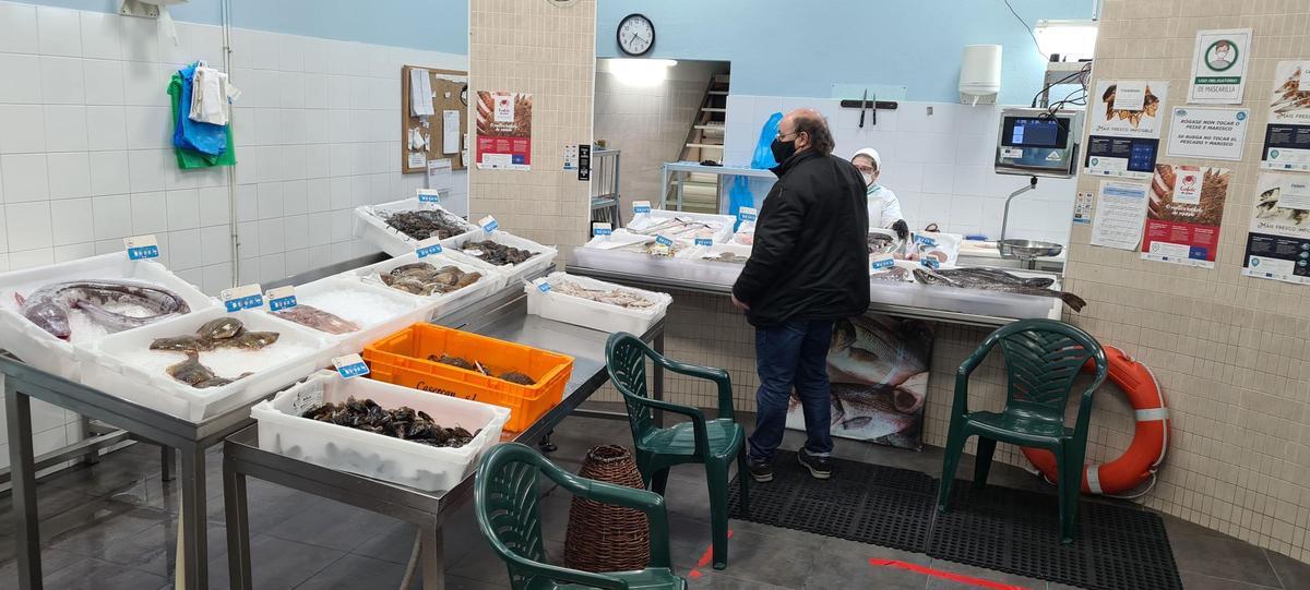 La pescadería del pósito.