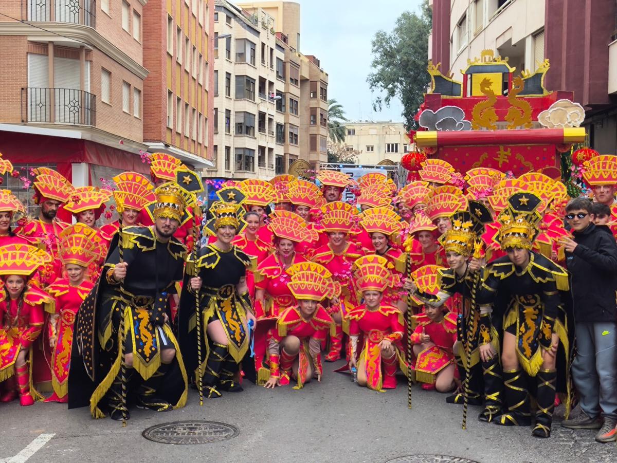 Cabalgata fallera de Sagunt