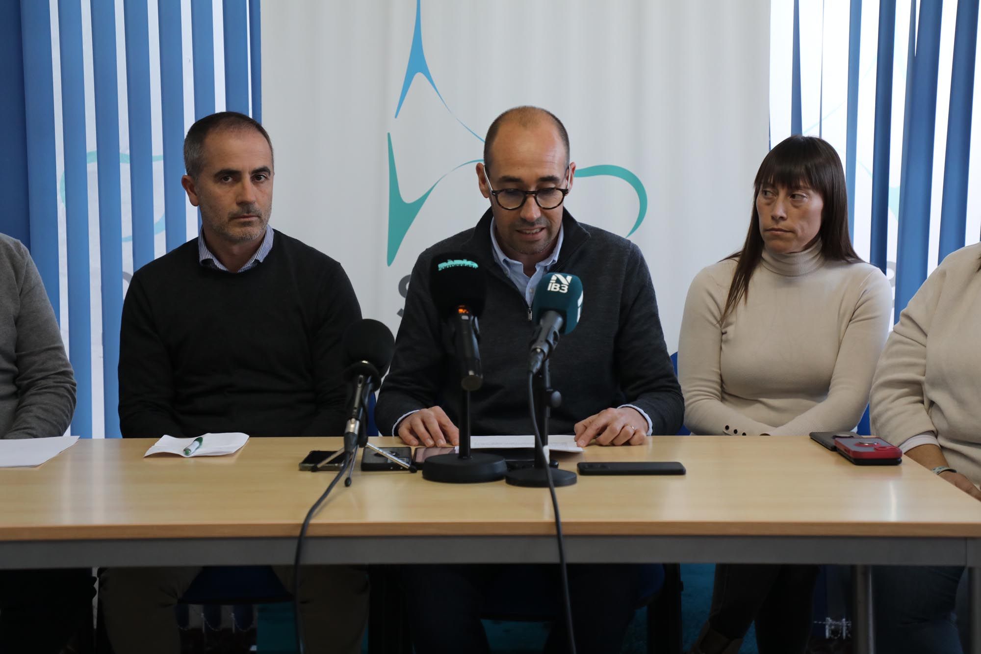 Rueda de prensa de Sa Unió sobre la destitución de Alcaraz