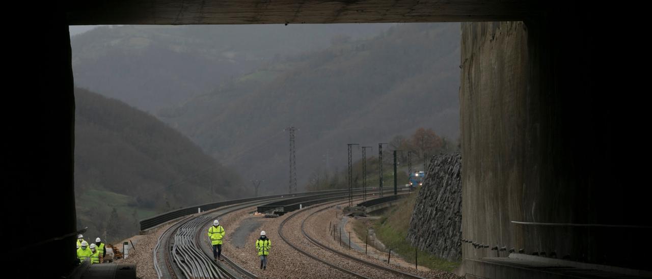 Visitamos las obras de la Variante ferroviaria de Pajares