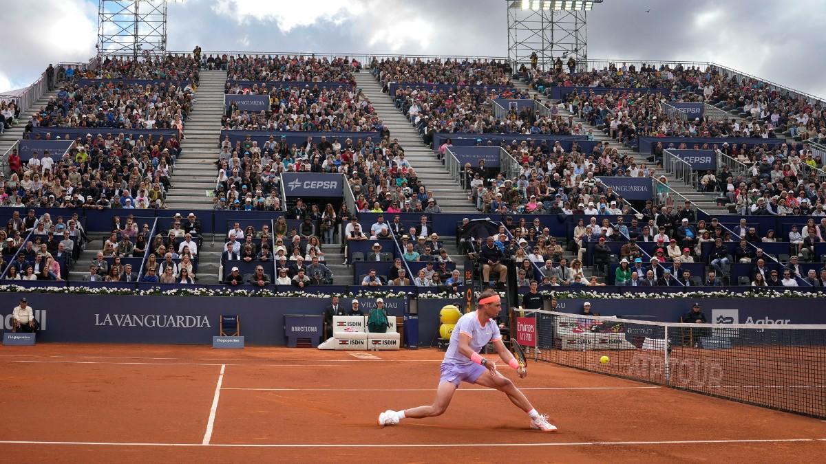 La central del RCTB despidió a Rafa Nadal