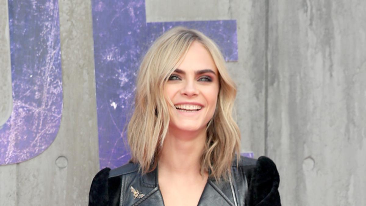 El look de Cara Delevingne en el estreno de 'Escuadrón Suicida'