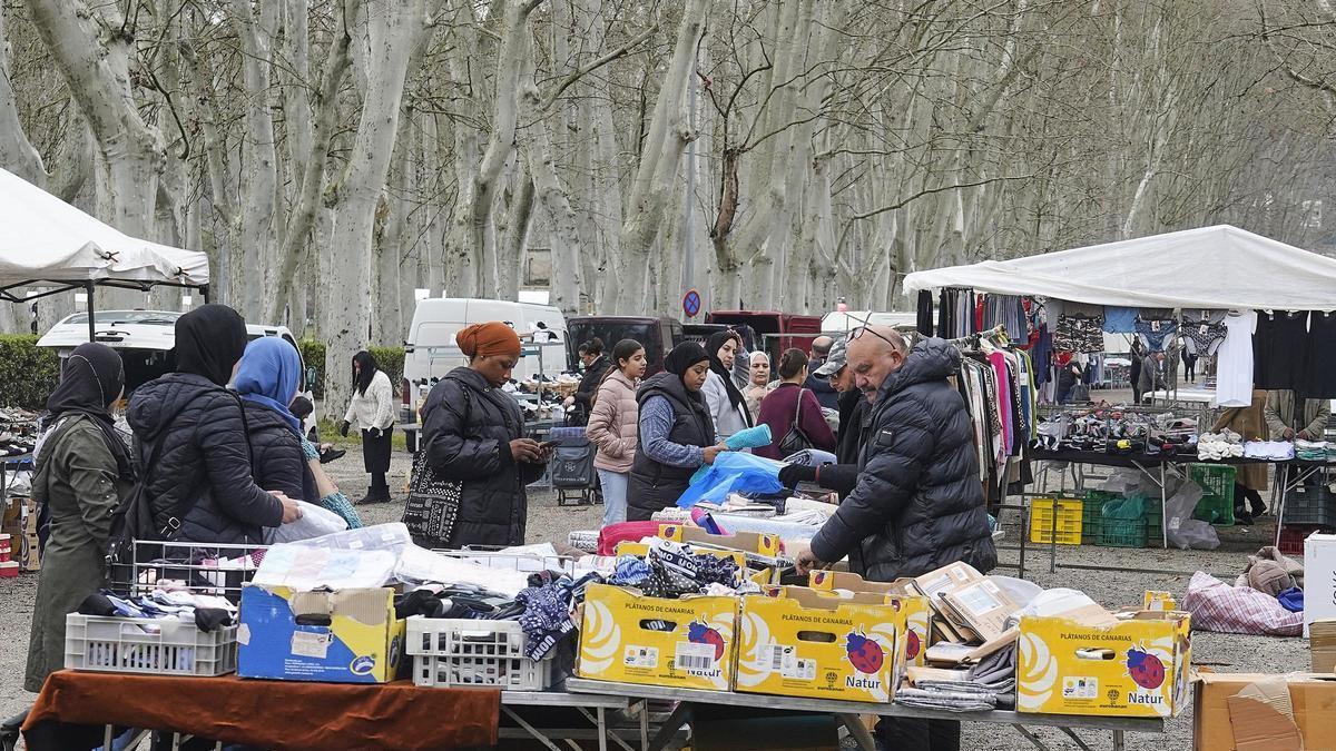 Imatge d'arxiu del mercat de la devesa de Girona