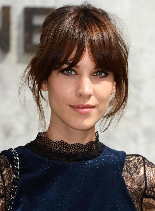 Flequillo 'Gringe': Alexa Chung