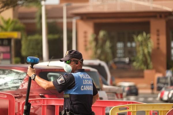 Zona del hotel del sur de Tenerife donde se detectó el caso de Coronavirus