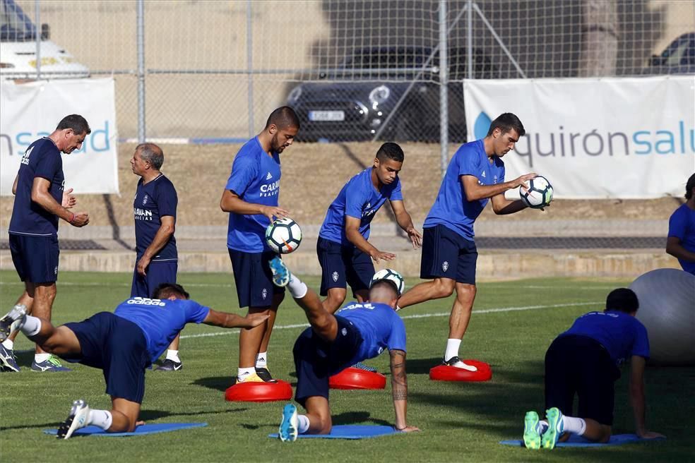 Entrenamiento del Real Zaragoza