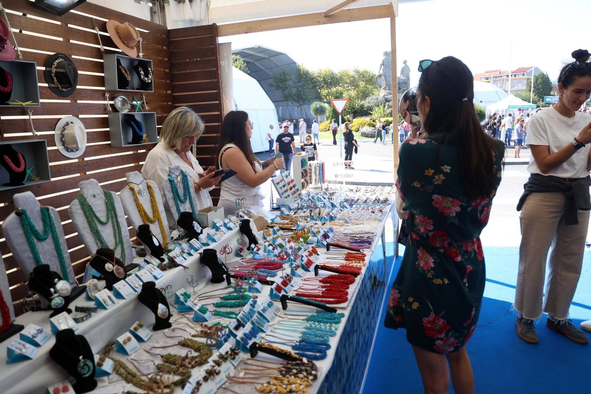 La Festa do Marisco de O Grove, esta mañana.