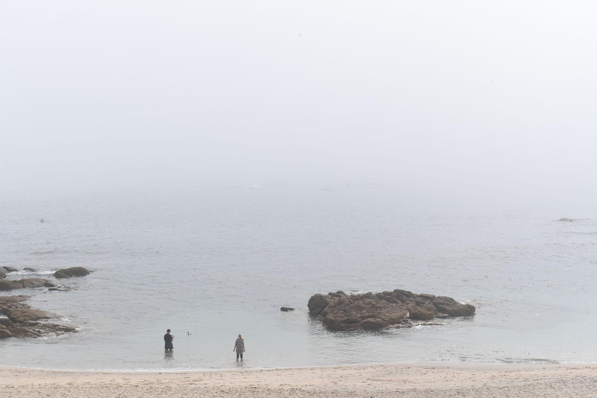 La niebla se instala en A Coruña el día después del 28-M