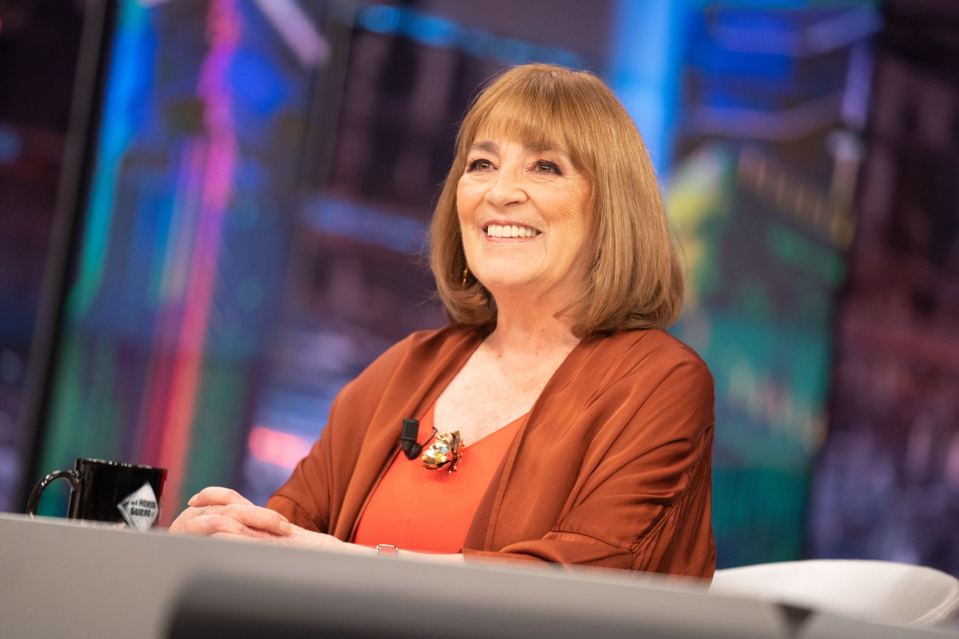 Carmen Maura en una visita a El Hormiguero en 2023