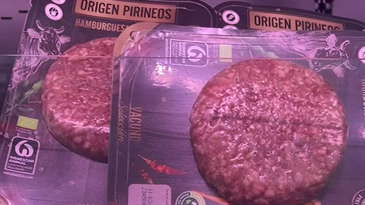 Hamburguesa Origen Pirineos de Lidl