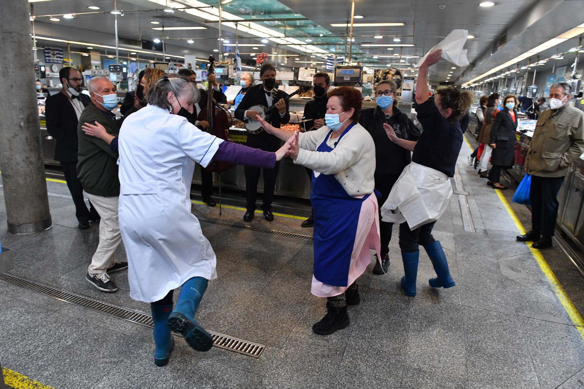 El mercado de la plaza de Lugo celebra su 111 aniversario