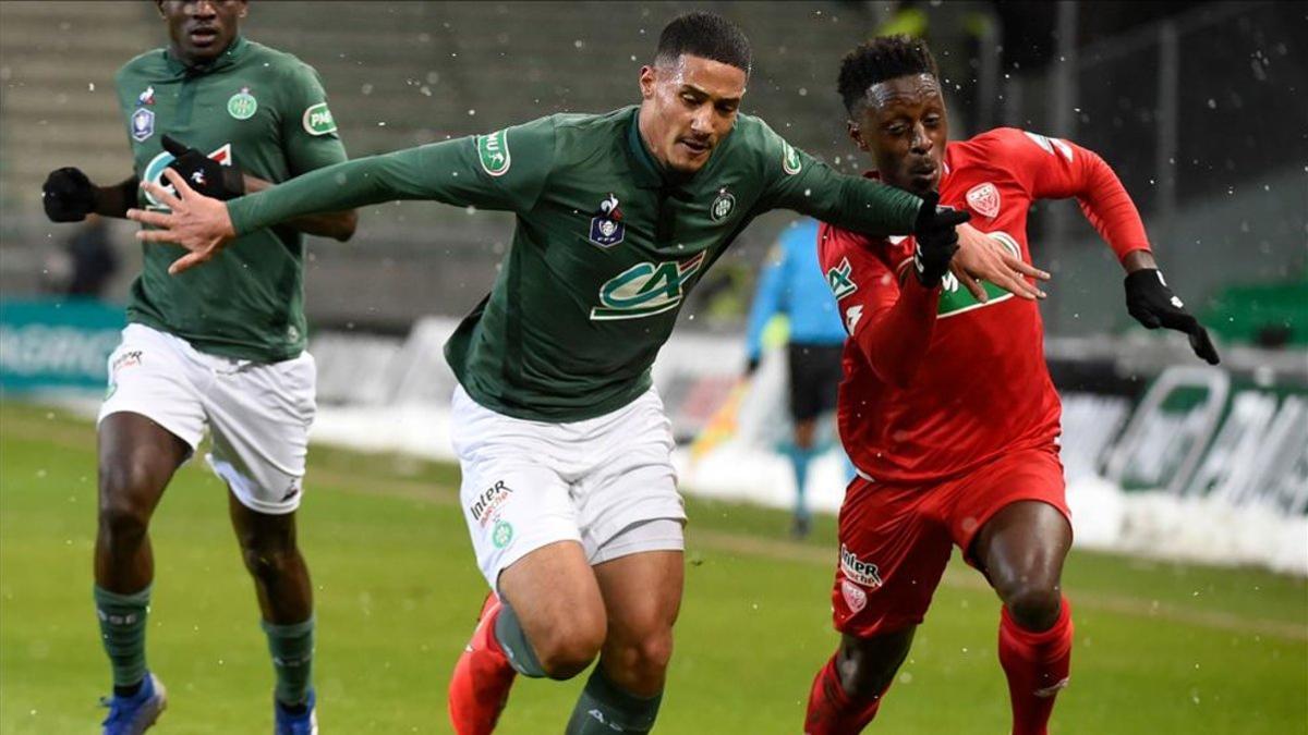 William Saliba ha empezado a destacar en el Saint-Étienne con solo 18 años