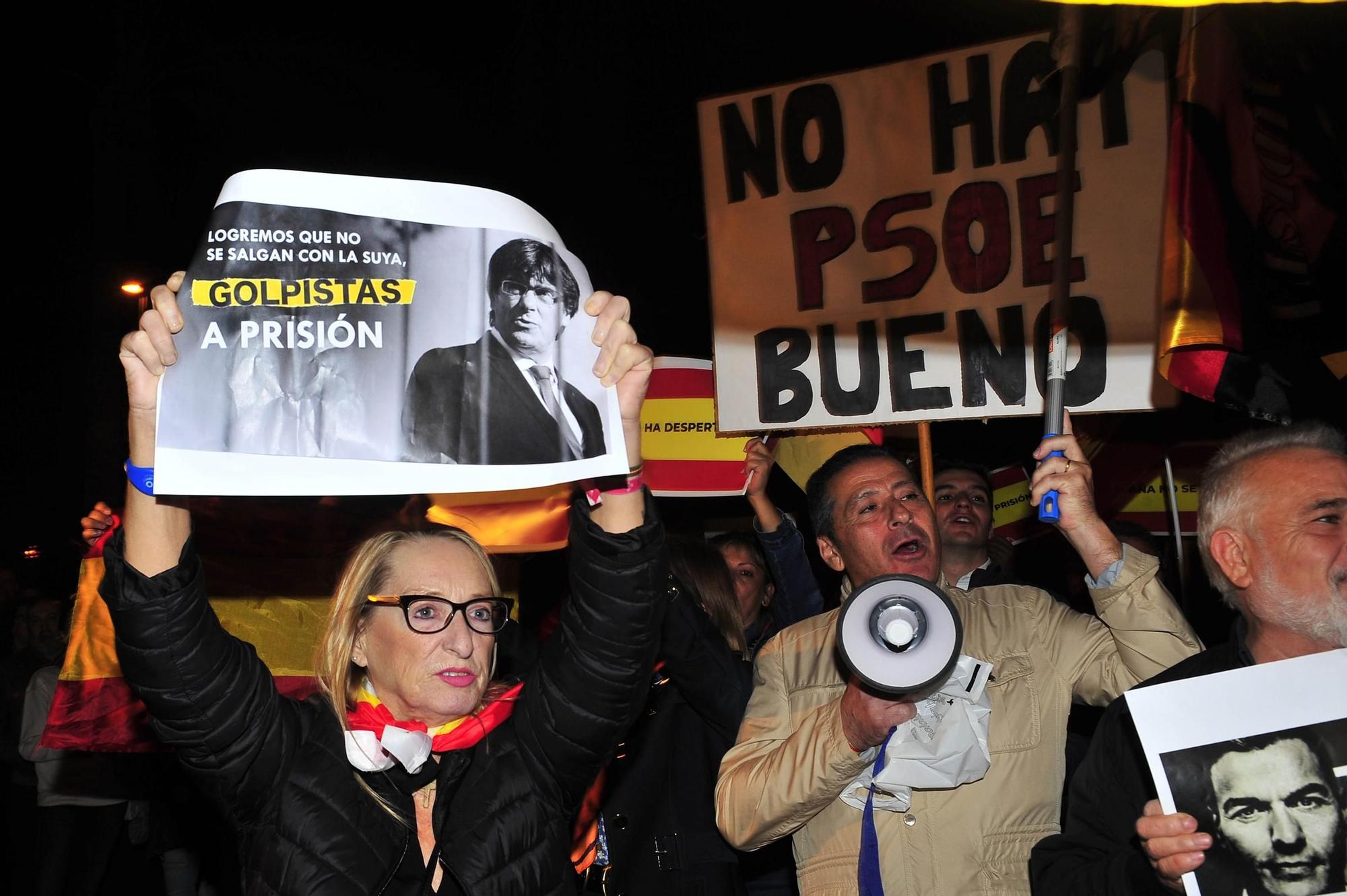 Manifestacion contra la Anmistia en Elche