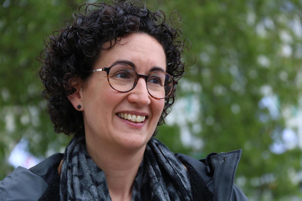 Laura Borràs, ahir a CalellaMarta Rovira, secretària general d’ERC