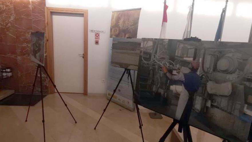 Piezas de la exposición fotográfica que se podrá visitar en el CT de Cehegín 23 de diciembre. | ENRIQUE SOLER